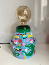 Load image into Gallery viewer, NEW PonkyWots 'Crocs in the Jungle' Lamp (One-Off) Dropping tonight(13th Dec) at 18:30