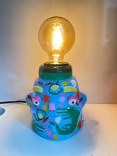 Load image into Gallery viewer, NEW PonkyWots 'Crocs in the Jungle' Lamp (One-Off) Dropping tonight(13th Dec) at 18:30