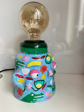 Load image into Gallery viewer, NEW PonkyWots 'Crocs in the Jungle' Lamp (One-Off) Dropping tonight(13th Dec) at 18:30