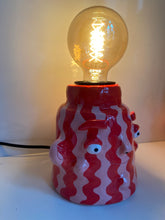 Load image into Gallery viewer, NEW PonkyWots 'Pink Wavy Retro' Lamp (One-Off) Dropping tonight(13th Dec) at 18:30