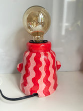 Load image into Gallery viewer, NEW PonkyWots 'Pink Wavy Retro' Lamp (One-Off) Dropping tonight(13th Dec) at 18:30