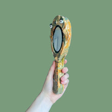 Load image into Gallery viewer, Earthy Marble Hand-Held Mirror (One-Off)