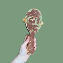 Load image into Gallery viewer, Earthy Marble Hand-Held Mirror (One-Off)