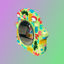 Load image into Gallery viewer, Abstract Stand-Up Mirror in Green