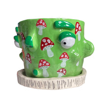Load image into Gallery viewer, NEW Mushrooms Large Plant Pot (One-Off)