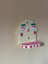 Load image into Gallery viewer, NEW 'Strawberry Summer' Ponky Wall Shelf (One-Off)
