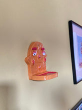 Load image into Gallery viewer, NEW '60's Orange' Ponky Wall Shelf (One-Off)