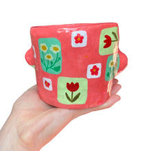 Load image into Gallery viewer, 'Petal Prints' Chunky Pot