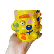 Load image into Gallery viewer, 'Abstract Flowers' Pot