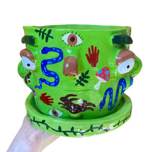 Load image into Gallery viewer, 'Wonderful Woodland' Large Plant Pot (One-Off)