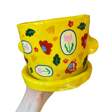 Load image into Gallery viewer, 'What is Known as - PLANTLIFE' Large Plant Pot (One-Off)