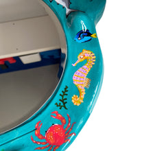 Load image into Gallery viewer, 'Your Very Own Ponky Aquarium' BIG Ponky Wall Mirror (one-off design)