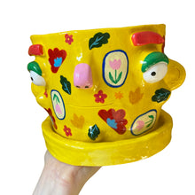Load image into Gallery viewer, 'What is Known as - PLANTLIFE' Large Plant Pot (One-Off)
