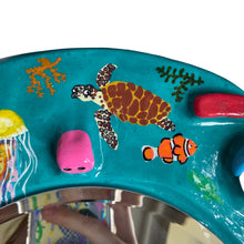 Load image into Gallery viewer, 'Your Very Own Ponky Aquarium' BIG Ponky Wall Mirror (one-off design)