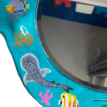 Load image into Gallery viewer, 'Your Very Own Ponky Aquarium' BIG Ponky Wall Mirror (one-off design)