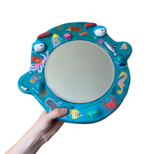 Load image into Gallery viewer, 'Your Very Own Ponky Aquarium' BIG Ponky Wall Mirror (one-off design)