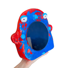 Load image into Gallery viewer, 'Blue and Red, Looks Good They Said' Stand-Up Mirror