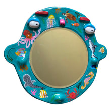 Load image into Gallery viewer, 'Your Very Own Ponky Aquarium' BIG Ponky Wall Mirror (one-off design)