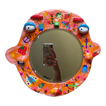 Load image into Gallery viewer, 'Bugs & Hugs' BIG Ponky Wall Mirror