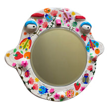 Load image into Gallery viewer, 'Shrubs, Hugs & Bugs' BIG Ponky Wall Mirror