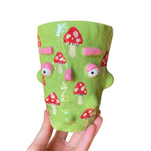 Load image into Gallery viewer, 'Mycology Makes Me Merry' Vase