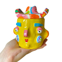 Load image into Gallery viewer, 'Abstract Amber' Cowgirl Pot