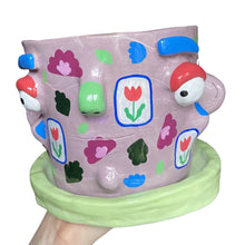 Load image into Gallery viewer, 'Lavender Fields' Large Plant Pot (One-Off)