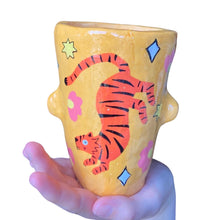 Load image into Gallery viewer, 'Tigers' Vase (one-off)