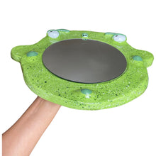 Load image into Gallery viewer, 'Green Speckled' BIG Ponky Wall Mirror (one-off) SALE