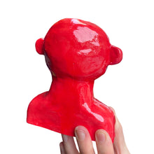 Load image into Gallery viewer, Red Candlestick Holder