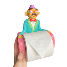 Load image into Gallery viewer, 'Albert' The PonkyWot Butler Toilet Roll Holder