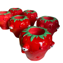 Load image into Gallery viewer, The Red Strawberry Candle Holder