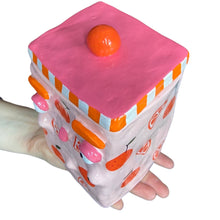 Load image into Gallery viewer, NEW 'Oranges' Storage Jar (One-Off)