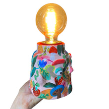Load image into Gallery viewer, 'Bright Florals' Lamp Base (One-Off)