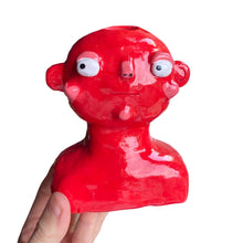 Load image into Gallery viewer, Red Candlestick Holder