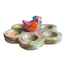 Load image into Gallery viewer, 'Colourful Marble' Egg Holder (one-off)
