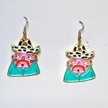 Load image into Gallery viewer, Cowboy PonkyWots Earrings