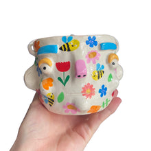 Load image into Gallery viewer, 'Busy Bees' Hanging Pot