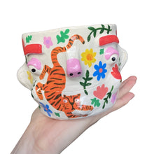 Load image into Gallery viewer, 'Colour Jungle' Chunky Pot (One-Off)