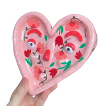 Load image into Gallery viewer, 'Tulips' Heart Dish (one-off)
