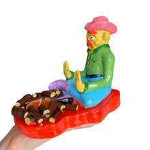 Load image into Gallery viewer, Multi-Colour Cowboy Campfire Candle Holder (One-off)