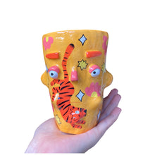 Load image into Gallery viewer, 'Tigers' Vase (one-off)