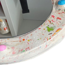 Load image into Gallery viewer, 'Terrazzo' BIG Ponky Wall Mirror (one-off design)