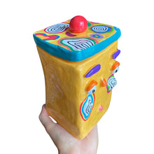 Load image into Gallery viewer, 'Funky' Storage Jar (one-off)