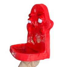 Load image into Gallery viewer, 'Ruby Red' Ponky Wall Shelf (One-Off)