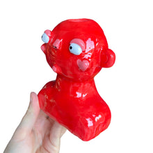 Load image into Gallery viewer, Red Candlestick Holder
