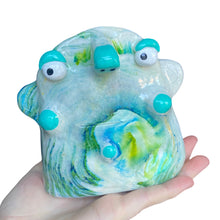 Load image into Gallery viewer, Marble Glasses Holders Teal 2 (one off ready to ship)