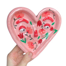 Load image into Gallery viewer, 'Tulips' Heart Dish (one-off)