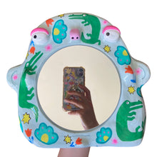 Load image into Gallery viewer, 'Crocs' Stand-Up Mirror (one-off)