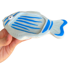 Load image into Gallery viewer, Blue Fish Soap Dish